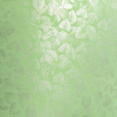 Dekoratyvinis kartonas Leaves green, A4, 250 g (pakelyje 20 vnt.)